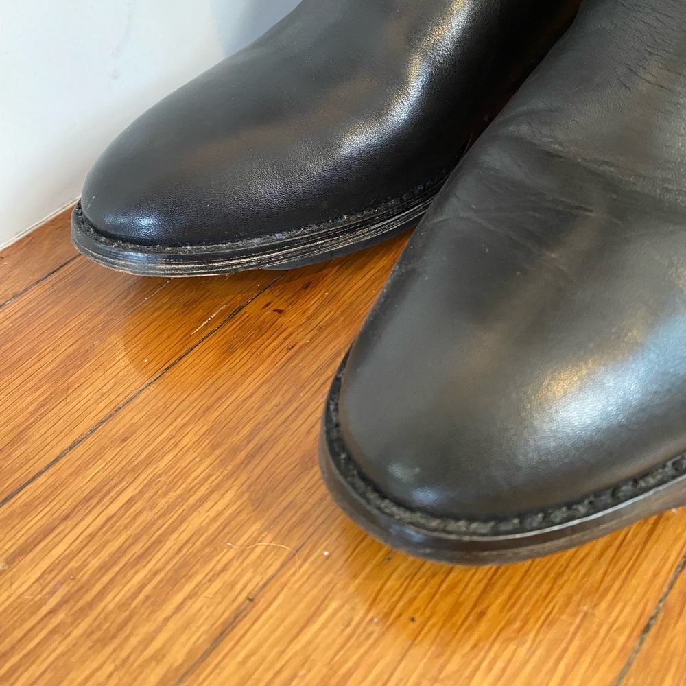 Sam Edelman Poe Black Equestrian-style Boots Size 10 - Picture 5 of 11
